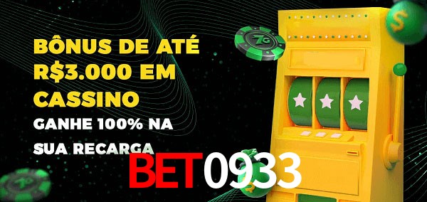 BET0933 melhor bônus de depósito